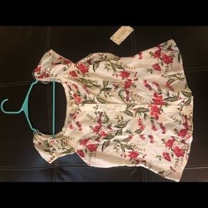 Macy’s flower shirt